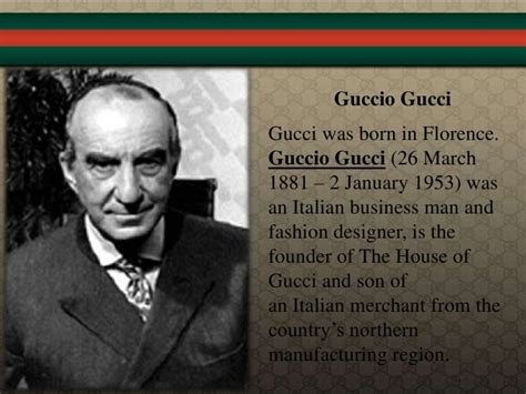 year gucci was founded|when was gucci created.